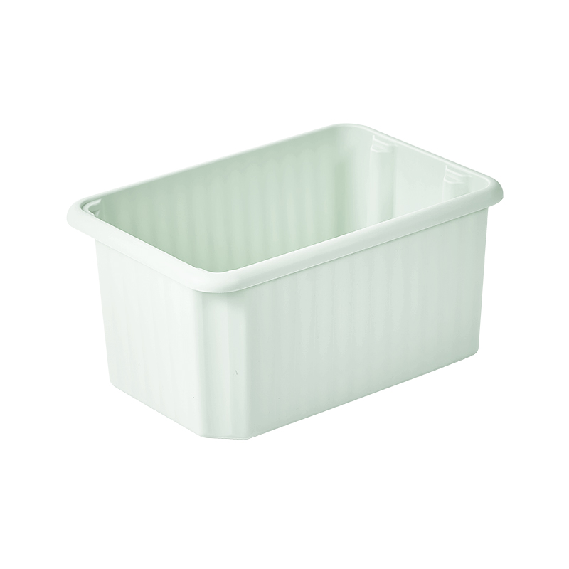 Mori Girl Stackable Storage Basket (L)(Green)